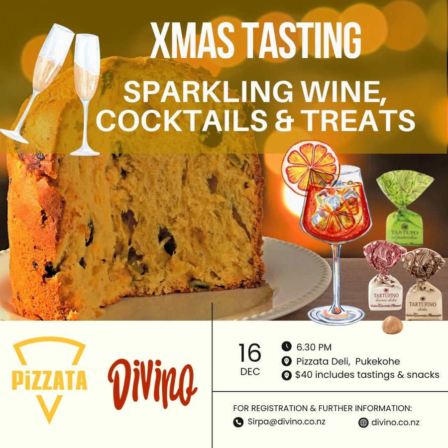 16 Dec: Xmas Tasting: Sparkling Wine Cocktails and Deli Treats