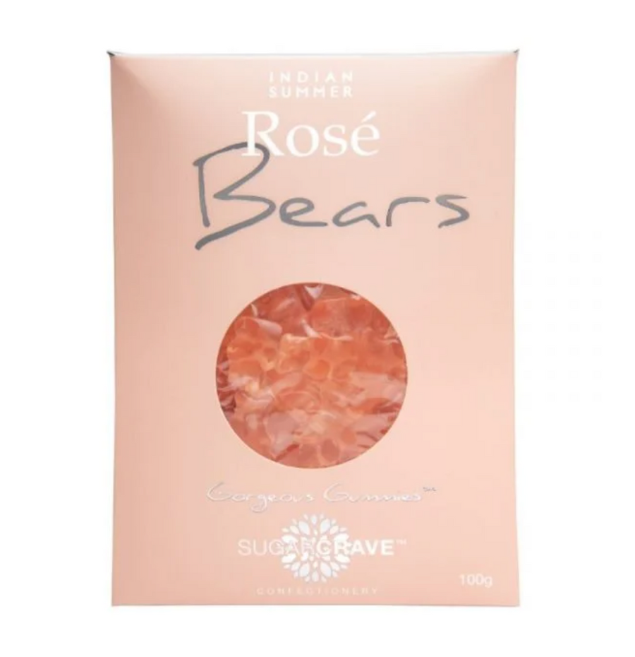 Rosé  Bears – Gourmet Rosé Wine Gummy Bears (100g)