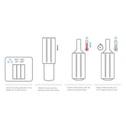 Vacuvin Active Wine Cooler Champagne Elegant