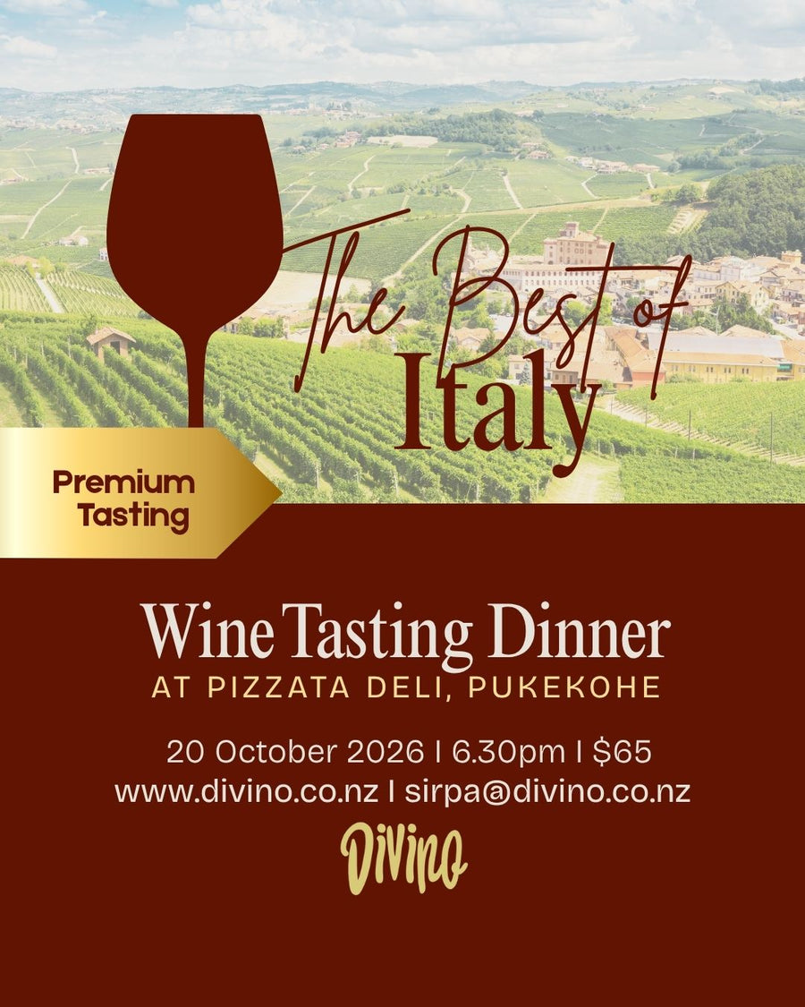 Italian Wine Tasting and Dinner - 20th October