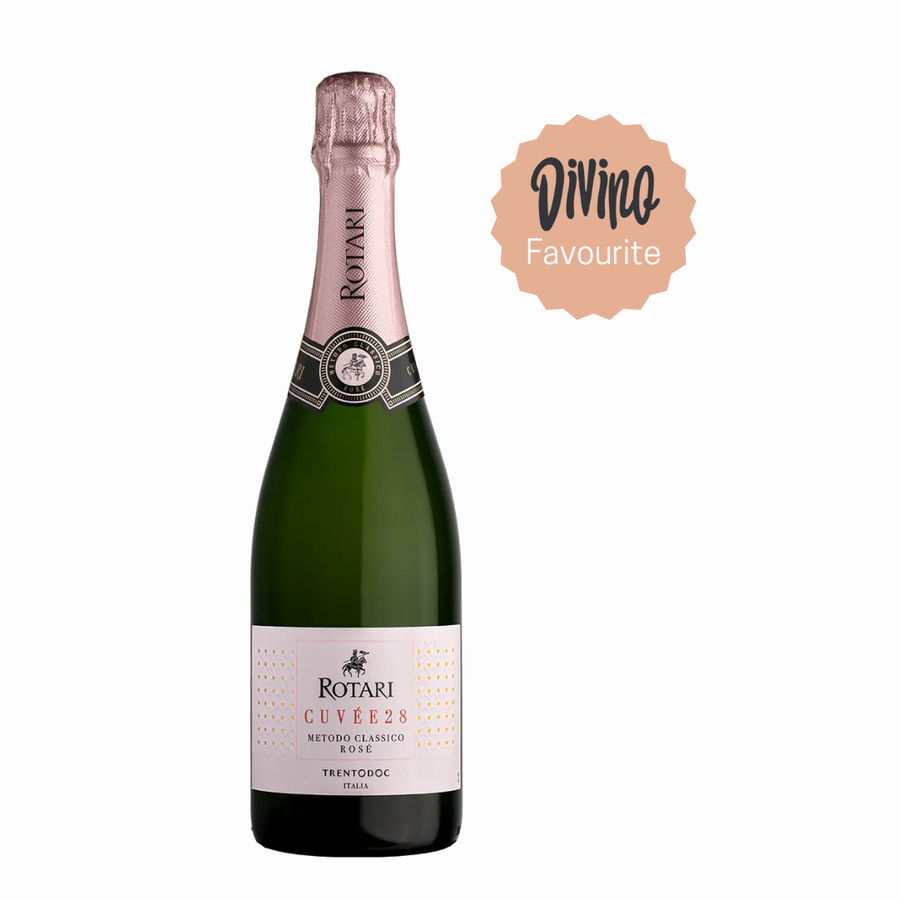 Rotari Cuvee 28 Rose- Metodo Classico Sparkling Wine