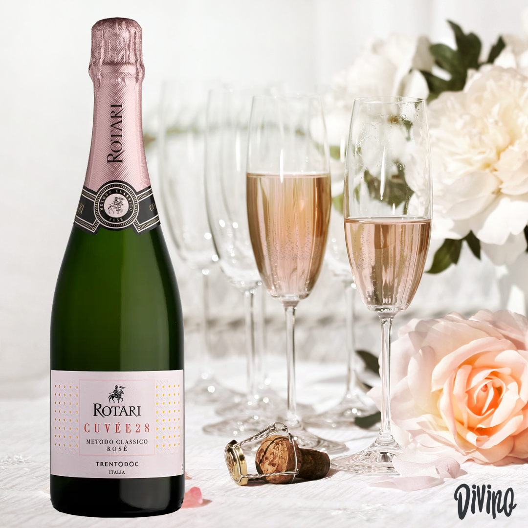 Rotari Cuvee 28 Rose- Metodo Classico Sparkling Wine