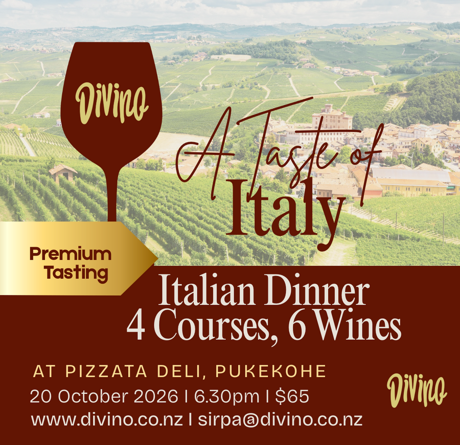 Italian Wine Tasting and Dinner - 20th October