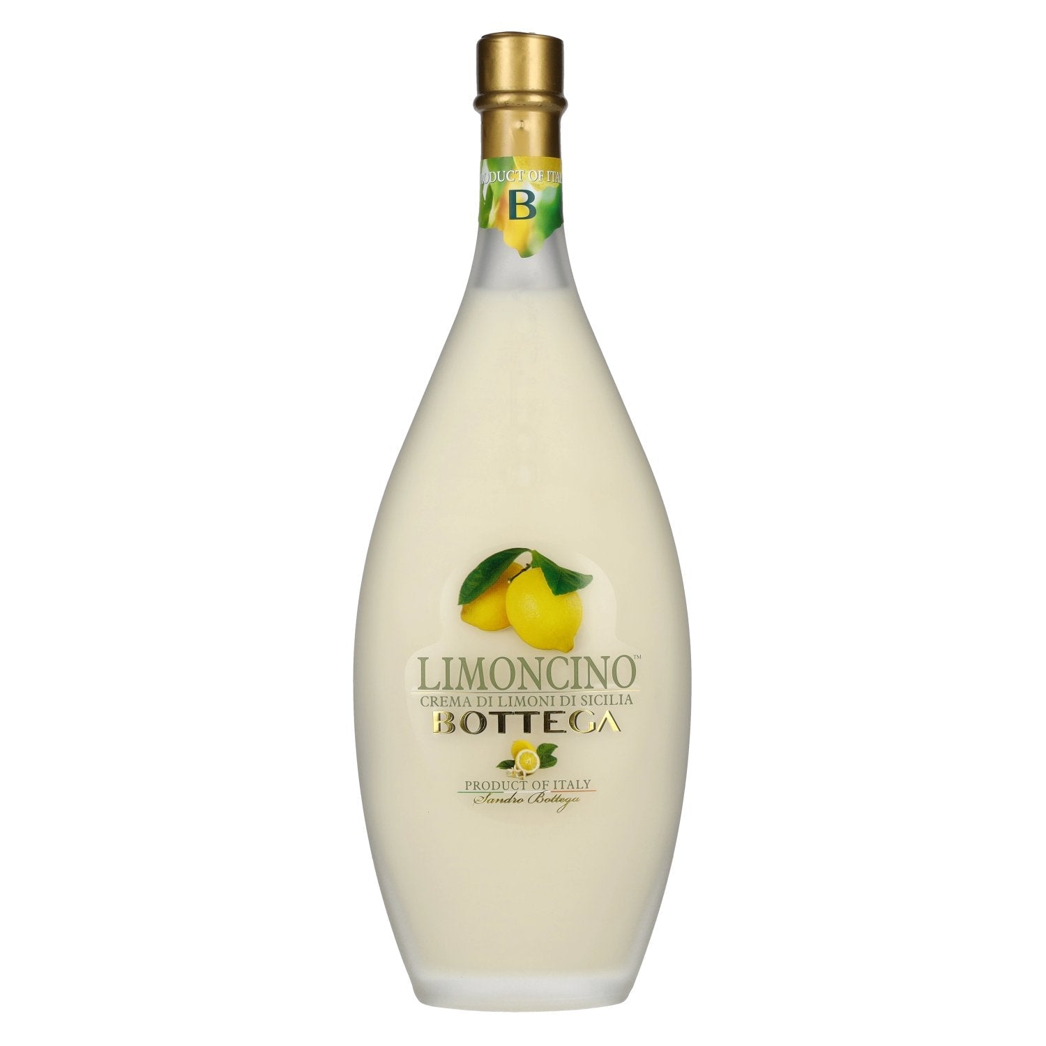 Bottega Crema di Limoni lemon cream liqueur bottle