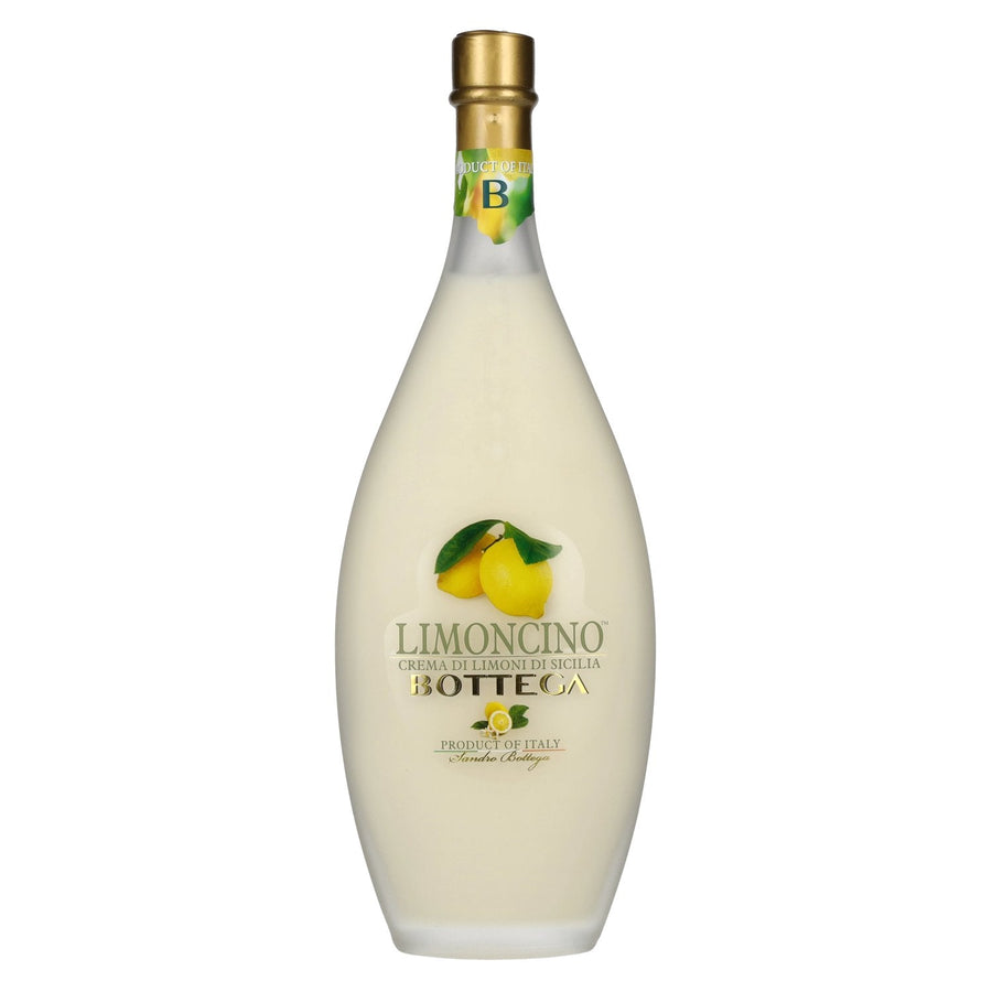Bottega Crema di Limoni lemon cream liqueur bottle