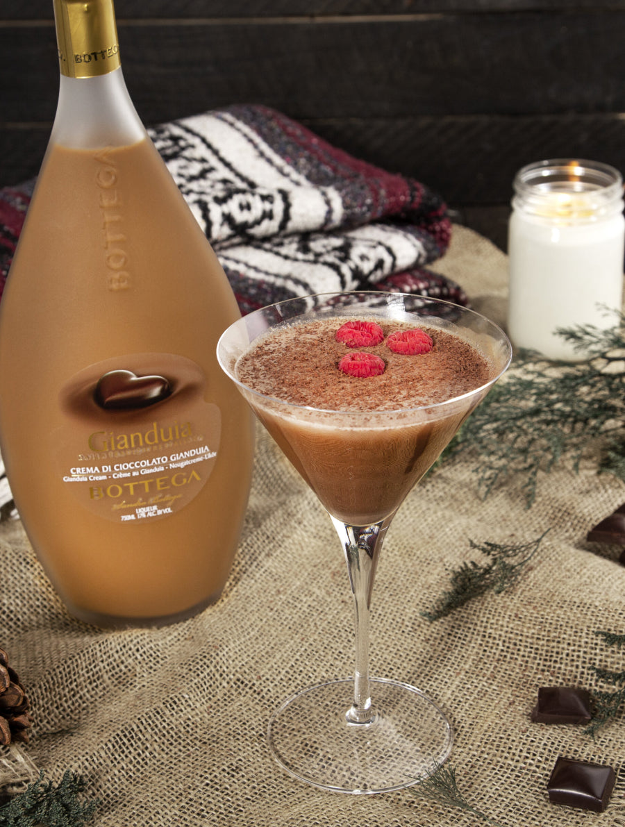 Bottega Gianduia chocolate cream liqueur serving suggestion